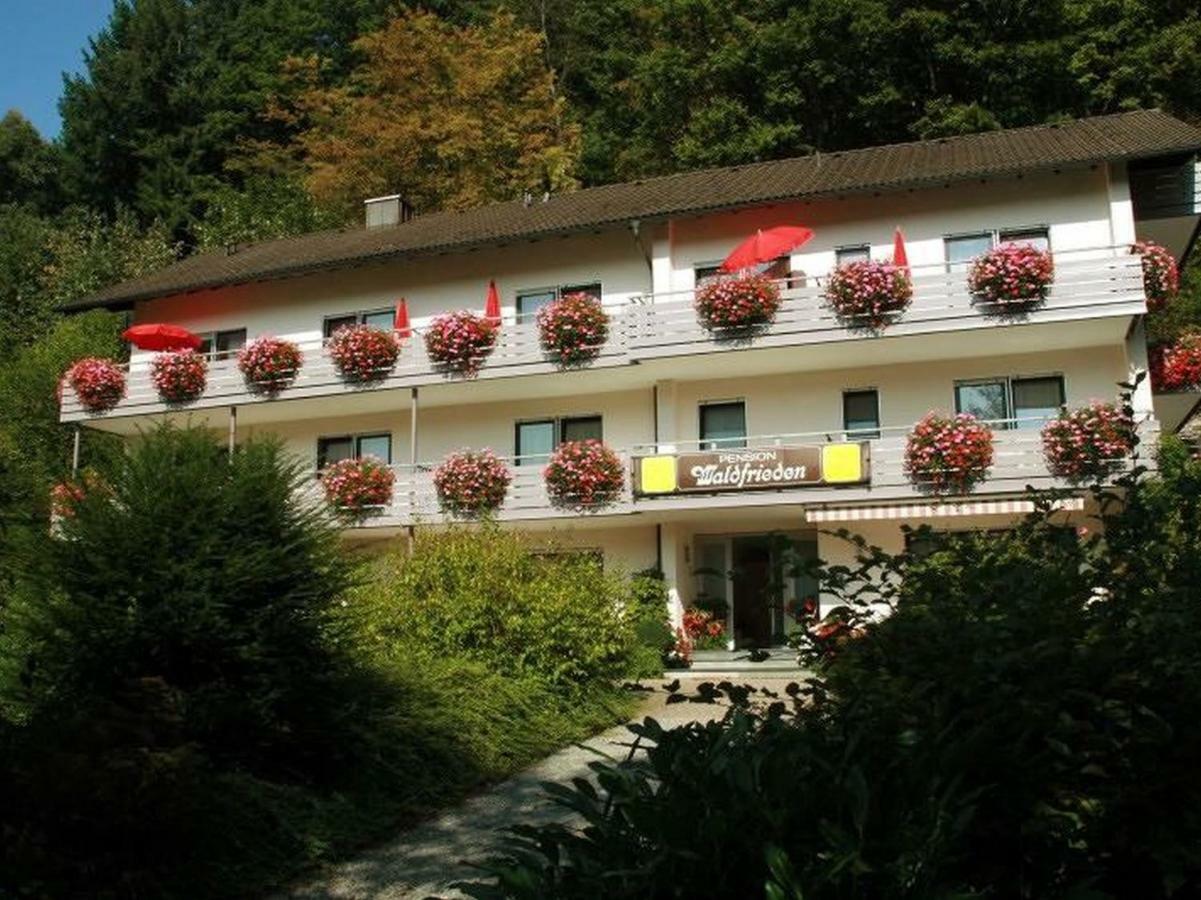Pension Waldfrieden Oberharmersbach Exterior photo